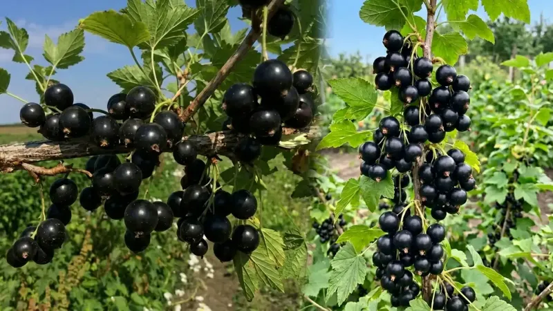 Veľkoplodé čierne ríbezle: 7 odrôd s plodmi až 8 gramov