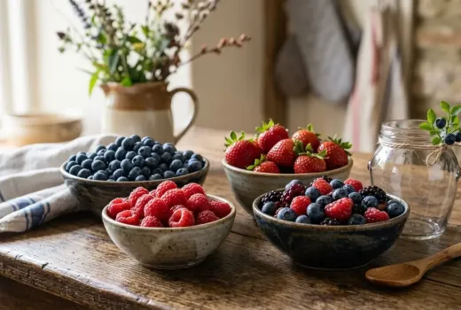 Anthocyane in Obst und Gemüse: So gehen sie beim Einkochen nicht verloren